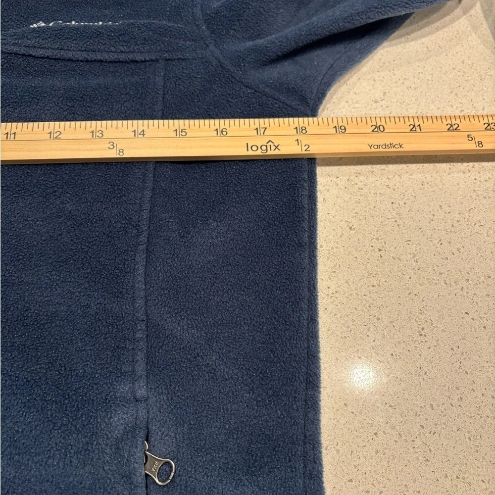 Columbia Blue Fleece Jacket, Size L (14/16)